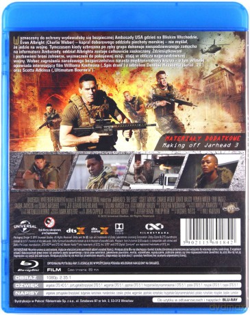 Jarhead 3: Oblężenie [Blu-Ray]