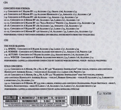 Antonio Vivaldi: Gold Edition [2CD]
