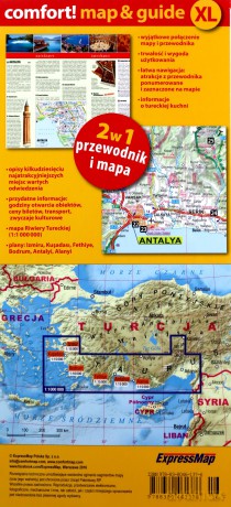 Comfort!map&guide XL Riwiera Turecka 2 w 1