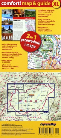 Comfort!map&guide XL Węgry 2 w 1