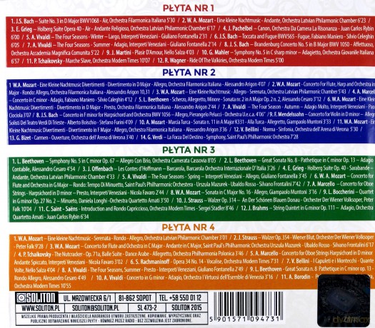 Dzieła wielkich mistrzów [CD]