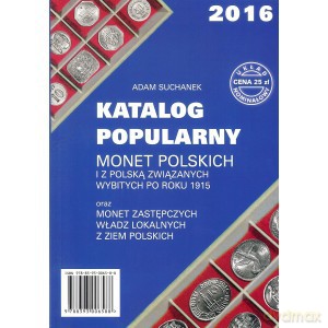 Katalog popularny monet polskich i z Polską związanych - Adam Suchanek [KSIĄŻKA]