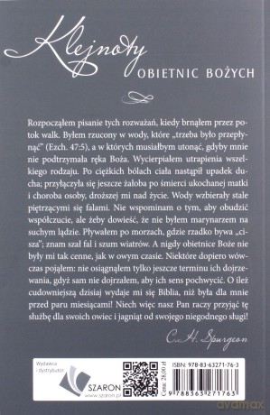 Klejnoty obietnic bożych - Charles Spurgeon [KSIĄŻKA]