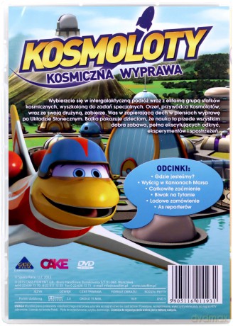 Kosmoloty Kosmiczna wyprawa [DVD]