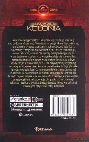 Kroniki Czerwonej Kompani. Czarna kolonia - Arkady Saulski [KSIĄŻKA]
