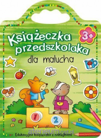 Książeczka przedszkolaka dla malucha od 3 lat [KSIĄŻKA]