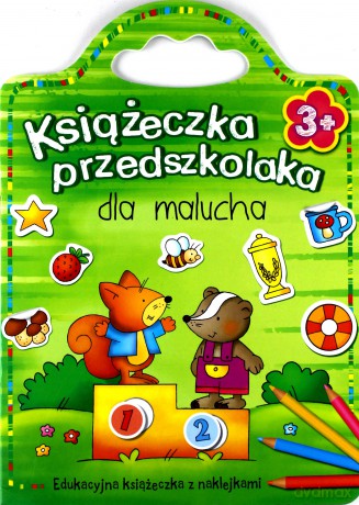 Książeczka przedszkolaka dla malucha od 3 lat [KSIĄŻKA]