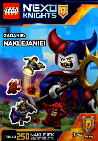 LEGO Nexo Knights Zadanie naklejanie! [KSIĄŻKA]