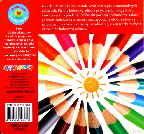 Maluszek poznaje świat. Poznaję kolory [KSIĄŻKA]