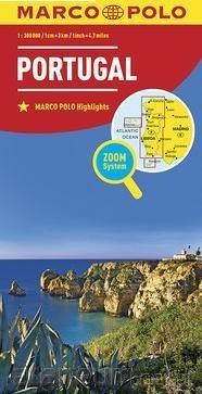 Mapa ZOOM System Portugal 1:800 000