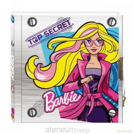 Pamiętnik zamykany Barbie Tajne Agentki