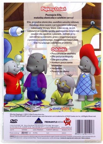 Przygody Słoniczki Elli Piękny Dzień [DVD]