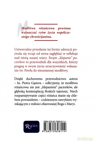 Święte klepanie paciorków. Rozważania różańcowe - ks. Piotr Gąsior [KSIĄŻKA]