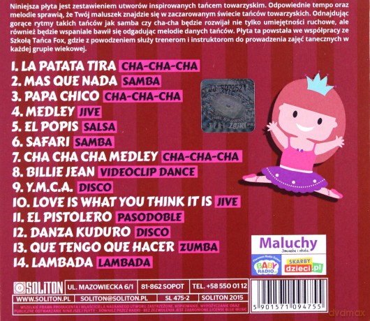 Tańce z gwiazdkami: Szkoła tańca dla malucha [CD]