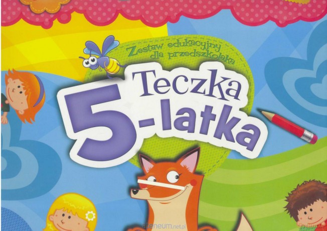Teczka 5 latka. Zestaw edukacyjny dla przeszkolaka [KSIĄŻKA]