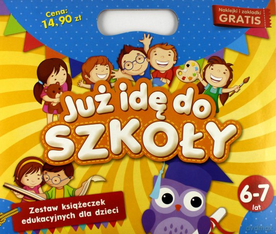 Teczka Już idę do szkoły 6-7 lat [KSIĄŻKA]