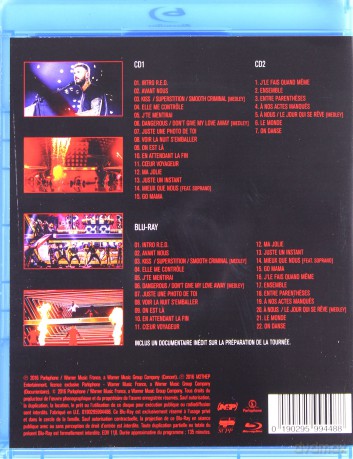 M Pokora: R.E.D. Live Tour [2CD]+[Blu-Ray]