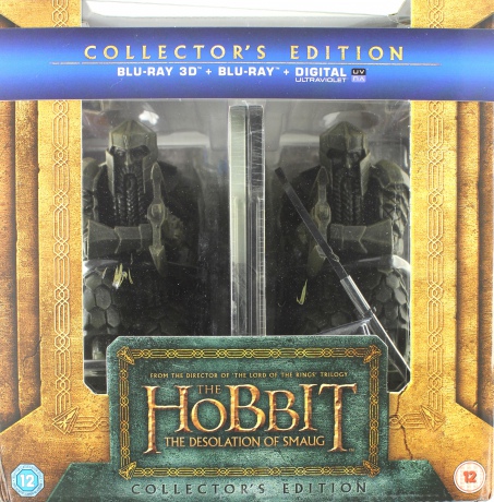 The Hobbit: The Desolation of Smaug (Bookend Edition) (Hobbit: Pustkowie Smauga) [BOX] [2xBlu-ray 3D]+[2xBlu-ray]