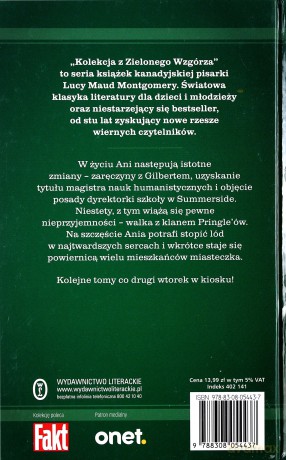 Ania z szumiących topoli - Lucy Maud Montgomery (twarda) [KSIĄŻKA]