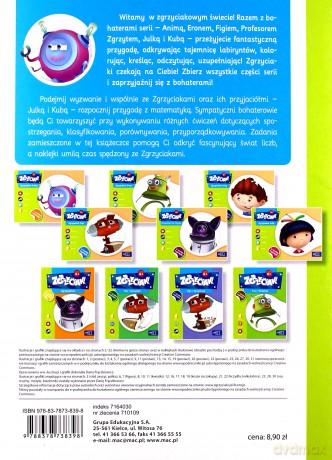 Anima i zgrzytolicz zgrzyciaki 6+ [KSIĄŻKA]