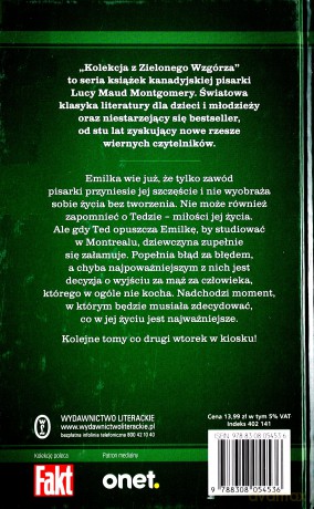 Dorosłe życie Emilki - Lucy Maud Montgomery (twarda) [KSIĄŻKA]