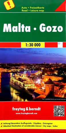 Malta Gozo mapa 1:30 000
