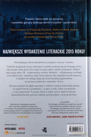 Małe życie - Hanya Yanagihara (twarda) [KSIĄŻKA]