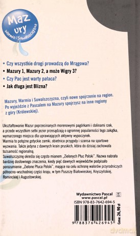 Mazury, Warmia i Suwalszczyzna. Pascal lajt 2016 [KSIĄŻKA]