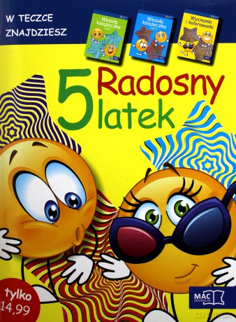 Pakiet Radosny 5-latek (twarda) [KSIĄŻKA]