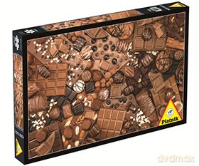 PIATNIK 1000 el. czekolada [PUZZLE]