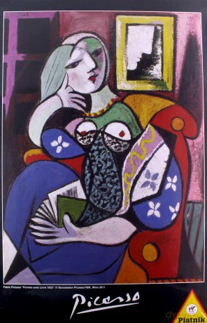 PIATNIK 1000 el. Picasso. Kobieta z książką [PUZZLE]