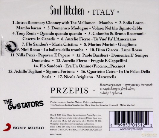 Soul Kitchen: Italy [CD]
