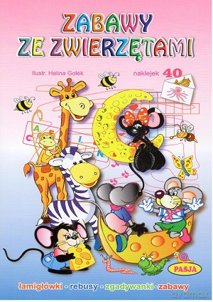 Zabawy ze zwierzętami - Halina Gołek [KSIĄŻKA]