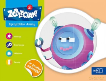 Zgrzytoblok animy zgrzyciaki [KSIĄŻKA]