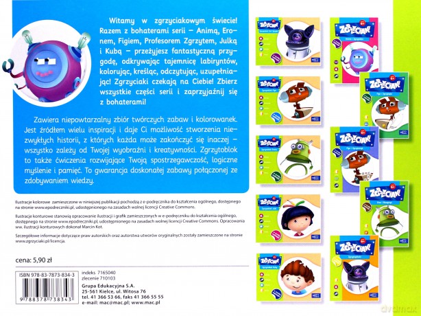 Zgrzytoblok animy zgrzyciaki [KSIĄŻKA]