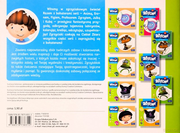 Zgrzytoblok kuby zgrzyciaki 4+ [KSIĄŻKA]