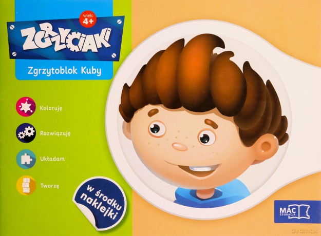 Zgrzytoblok kuby zgrzyciaki 4+ [KSIĄŻKA]