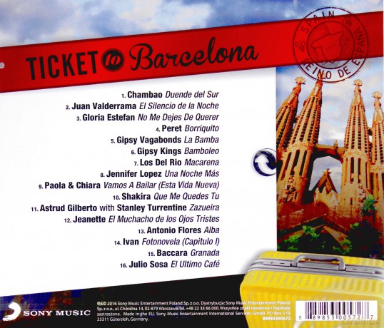 Ticket To... Barcelona [CD]