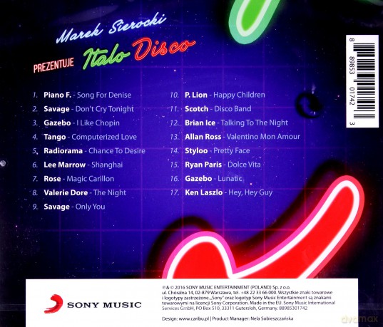 Marek Sierocki Prezentuje: Italo Disco [CD]