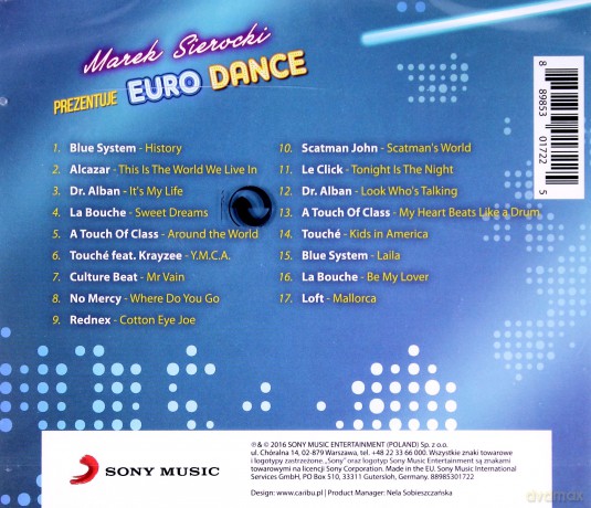 Marek Sierocki Prezentuje: Euro Dance [CD]