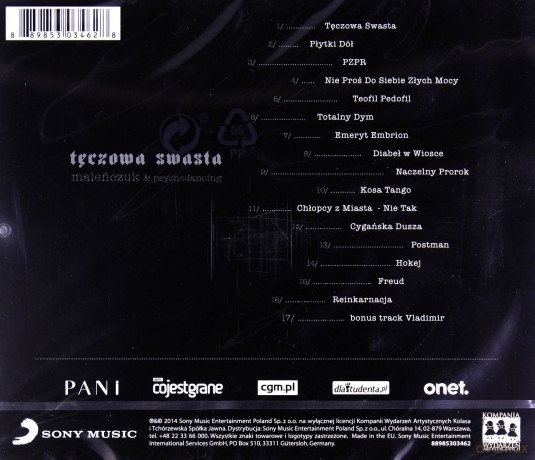 Maciej Maleńczuk Z Zespołem Psychodancing: Tęczowa Swasta [CD]