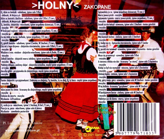 Holny: Zakopane [CD]