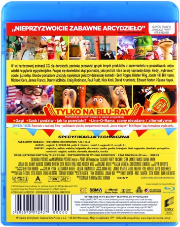 Sausage Party [Blu-Ray]