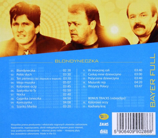 Bayer Full: Złota kolekcja Disco Polo - Blondyneczka [CD]