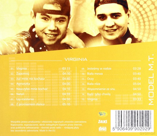 Model M.T.: Złota kolekcja Disco Polo - Virginia [CD]