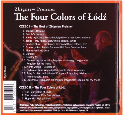Zbigniew Preisner: The Four Colors Of Łódź [DVD]