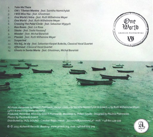 Grzech Piotrowski: One World [CD]