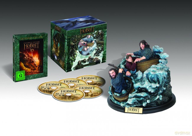 Der Hobbit - Smaugs Einöde (Extended Collector's Edition) (Hobbit: Pustkowie Smauga) [Blu-Ray]+[Blu-Ray 3D]