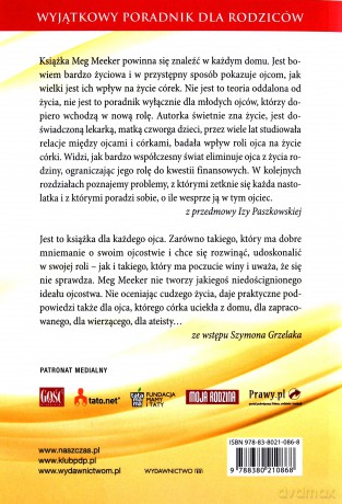 Mocni ojcowie, mocne córki. Wyjątkowy poradnik dla rodziców - Meg Meeker [KSIĄŻKA]