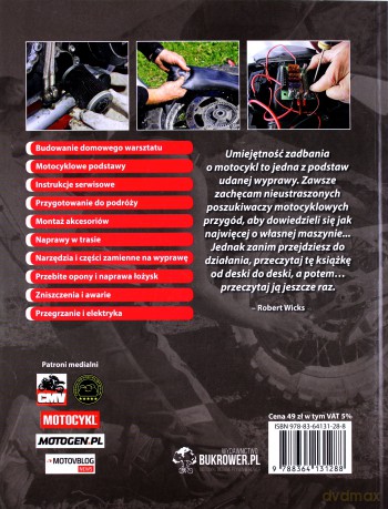 Wyprawy motocyklowe. Serwis w podróży - Greg Baker [KSIĄŻKA]